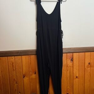 Isabel Maternity by Ingrid & Isabel Black Jumpsuit